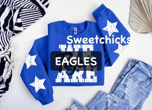 We are EAGLES crewneck sweatshirt